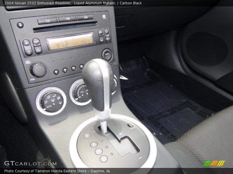 Liquid Aluminum Metallic / Carbon Black 2004 Nissan 350Z Enthusiast Roadster