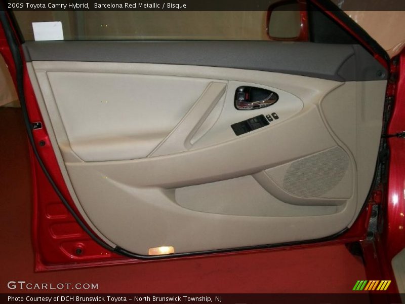 Barcelona Red Metallic / Bisque 2009 Toyota Camry Hybrid