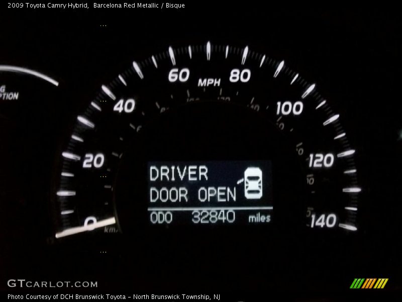 Barcelona Red Metallic / Bisque 2009 Toyota Camry Hybrid