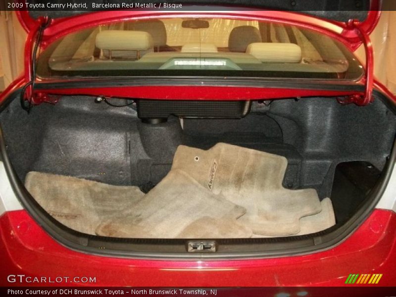 Barcelona Red Metallic / Bisque 2009 Toyota Camry Hybrid
