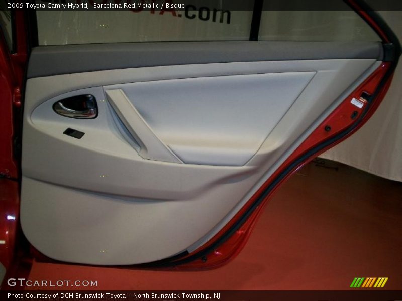 Barcelona Red Metallic / Bisque 2009 Toyota Camry Hybrid