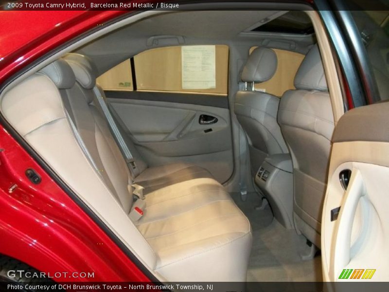 Barcelona Red Metallic / Bisque 2009 Toyota Camry Hybrid