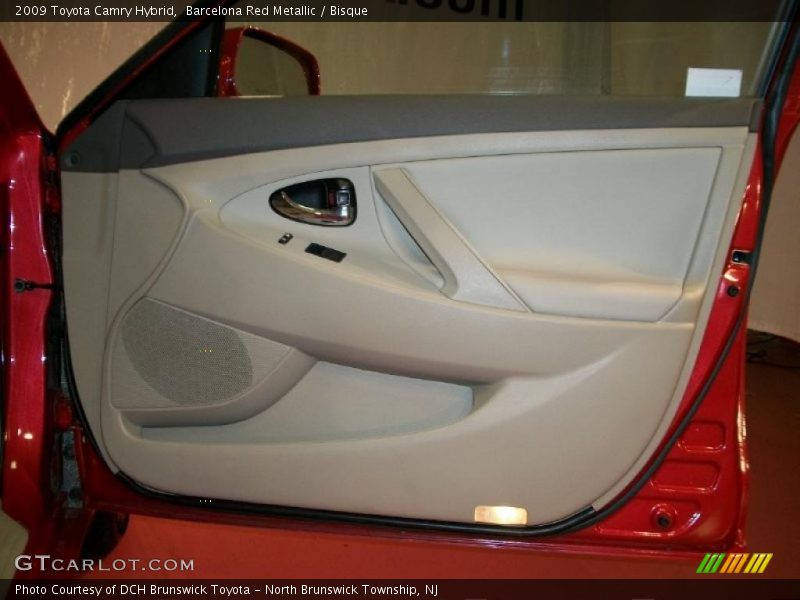 Barcelona Red Metallic / Bisque 2009 Toyota Camry Hybrid