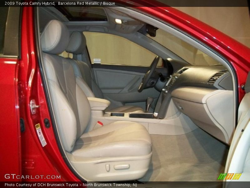 Barcelona Red Metallic / Bisque 2009 Toyota Camry Hybrid