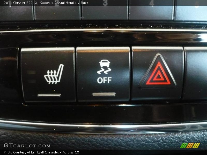 Controls of 2011 200 LX