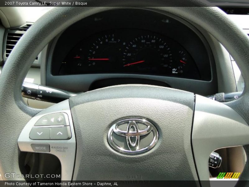 Super White / Bisque 2007 Toyota Camry LE