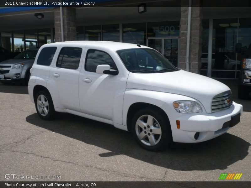 Arctic Ice White / Ebony 2011 Chevrolet HHR LT