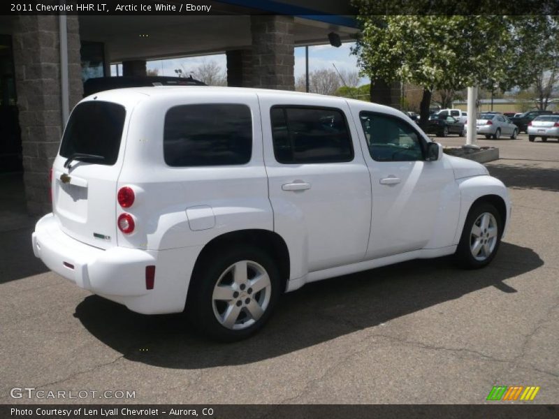 Arctic Ice White / Ebony 2011 Chevrolet HHR LT