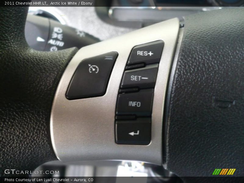 Arctic Ice White / Ebony 2011 Chevrolet HHR LT