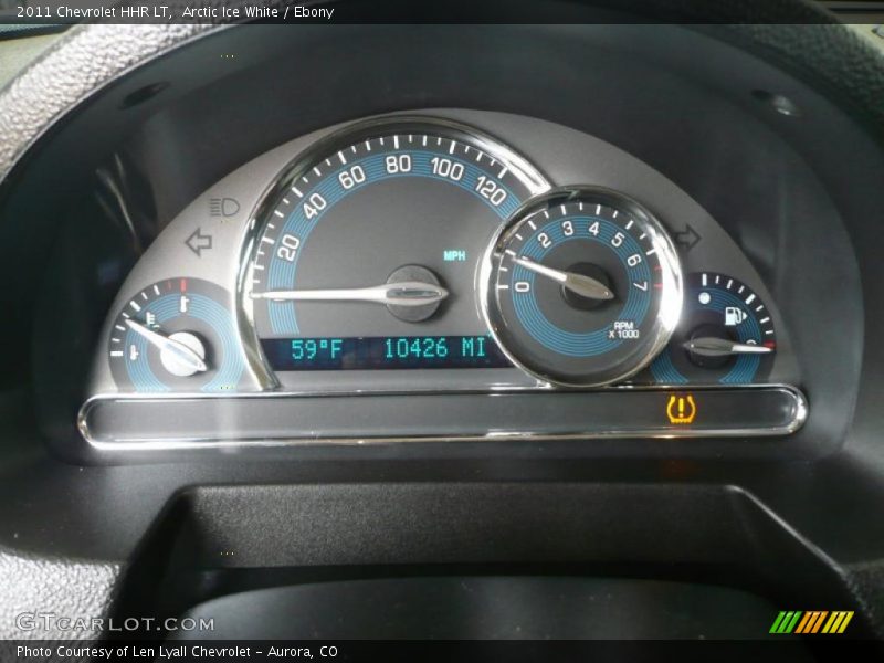 Arctic Ice White / Ebony 2011 Chevrolet HHR LT