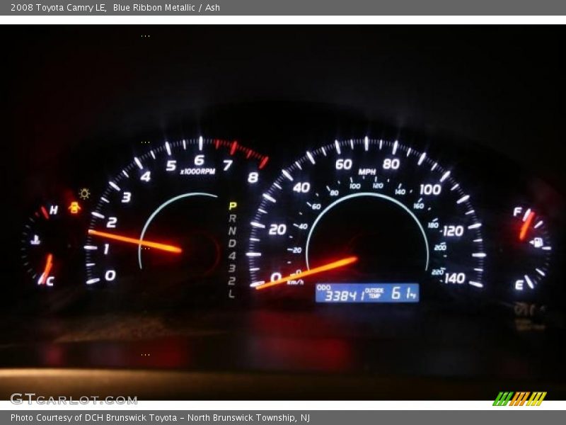 Blue Ribbon Metallic / Ash 2008 Toyota Camry LE