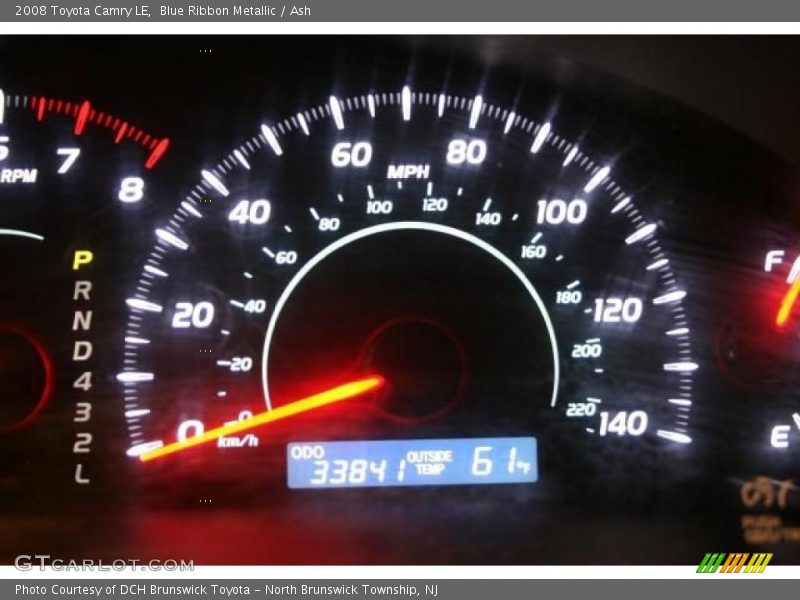 Blue Ribbon Metallic / Ash 2008 Toyota Camry LE