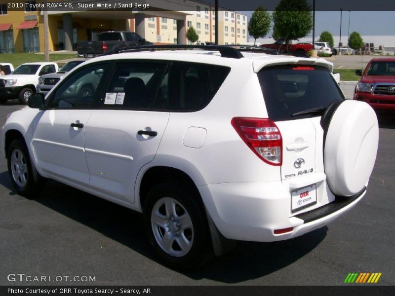 Super White / Sand Beige 2010 Toyota RAV4 V6