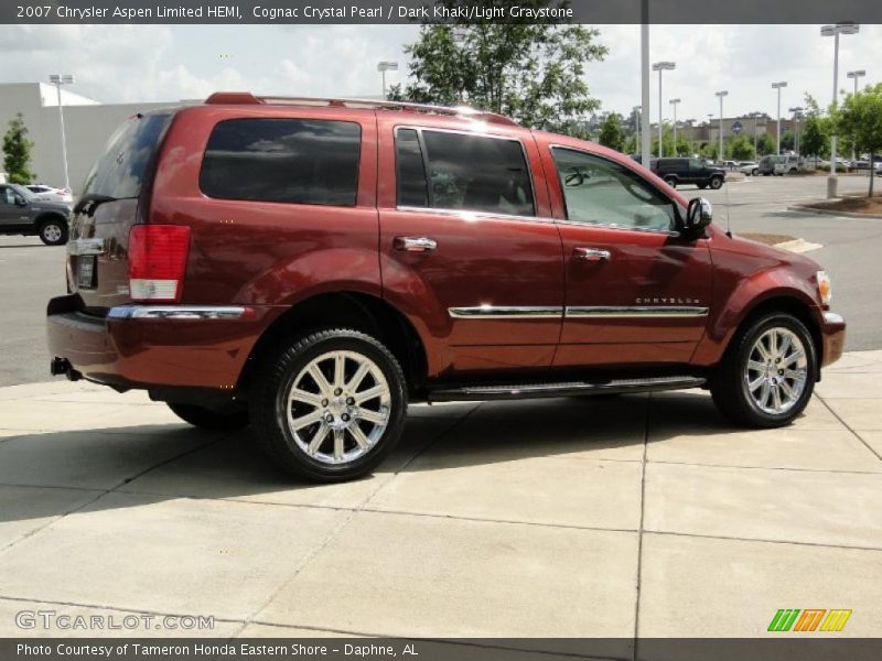 Cognac Crystal Pearl / Dark Khaki/Light Graystone 2007 Chrysler Aspen Limited HEMI