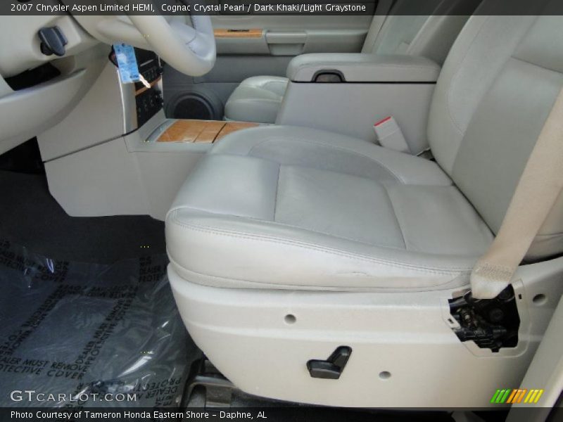 Cognac Crystal Pearl / Dark Khaki/Light Graystone 2007 Chrysler Aspen Limited HEMI