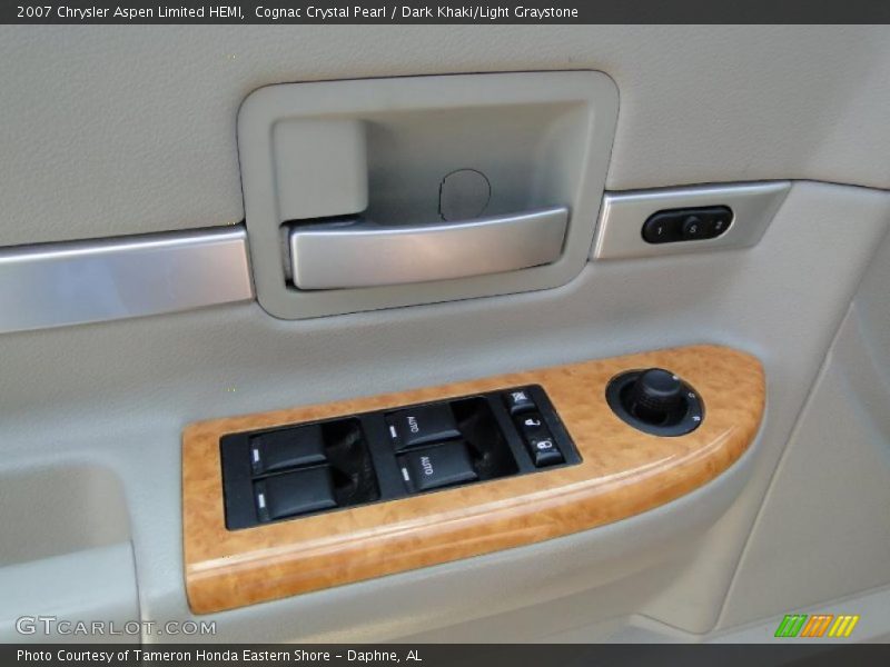 Cognac Crystal Pearl / Dark Khaki/Light Graystone 2007 Chrysler Aspen Limited HEMI