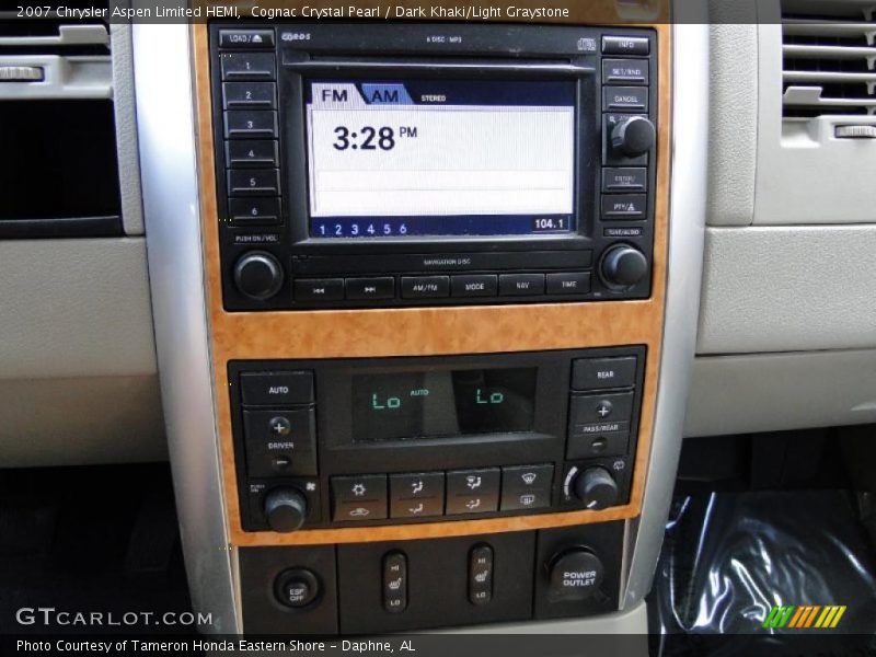 Cognac Crystal Pearl / Dark Khaki/Light Graystone 2007 Chrysler Aspen Limited HEMI