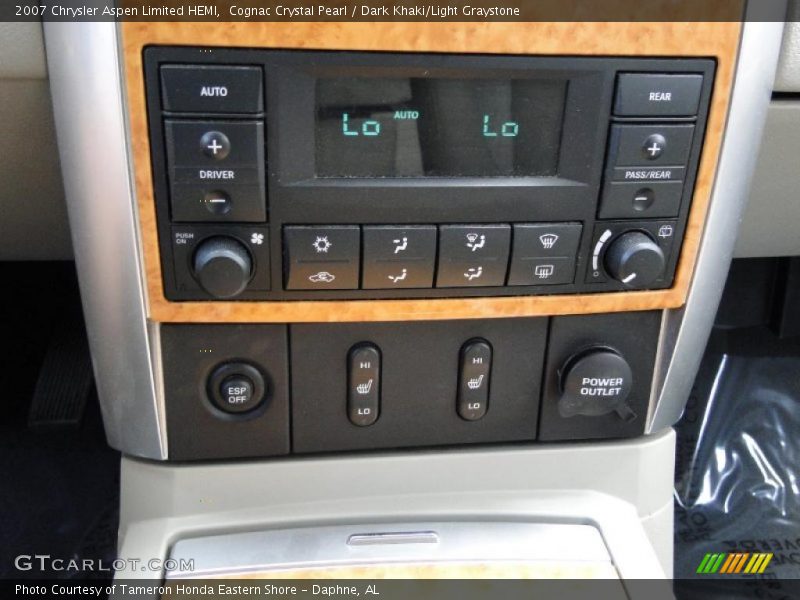 Cognac Crystal Pearl / Dark Khaki/Light Graystone 2007 Chrysler Aspen Limited HEMI