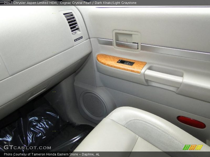 Cognac Crystal Pearl / Dark Khaki/Light Graystone 2007 Chrysler Aspen Limited HEMI