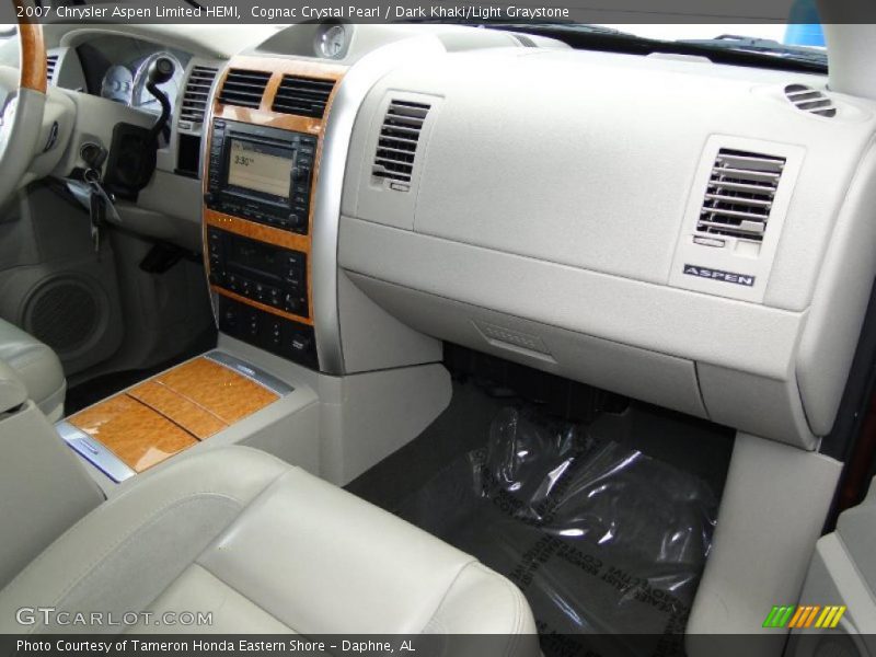 Cognac Crystal Pearl / Dark Khaki/Light Graystone 2007 Chrysler Aspen Limited HEMI