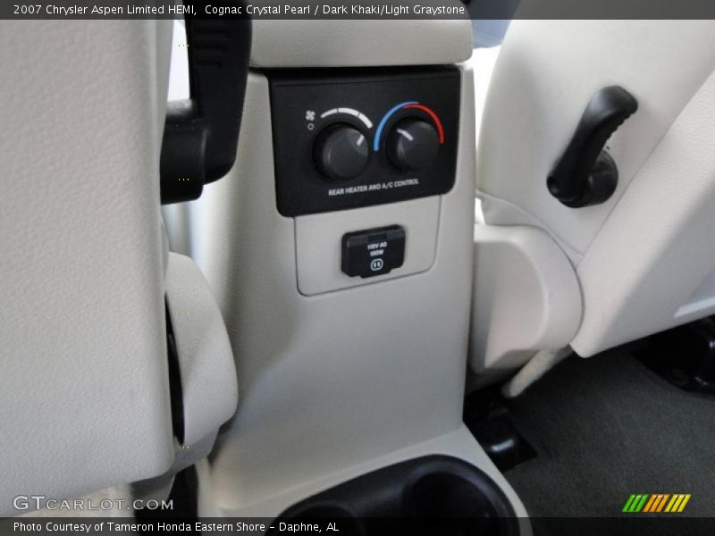 Cognac Crystal Pearl / Dark Khaki/Light Graystone 2007 Chrysler Aspen Limited HEMI
