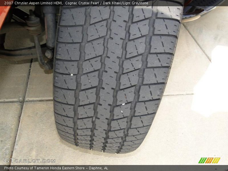 Cognac Crystal Pearl / Dark Khaki/Light Graystone 2007 Chrysler Aspen Limited HEMI