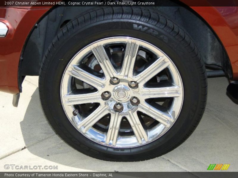 Cognac Crystal Pearl / Dark Khaki/Light Graystone 2007 Chrysler Aspen Limited HEMI