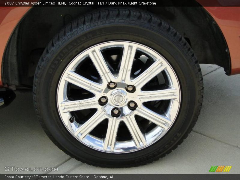 Cognac Crystal Pearl / Dark Khaki/Light Graystone 2007 Chrysler Aspen Limited HEMI