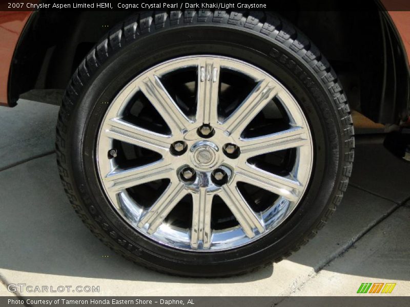 Cognac Crystal Pearl / Dark Khaki/Light Graystone 2007 Chrysler Aspen Limited HEMI