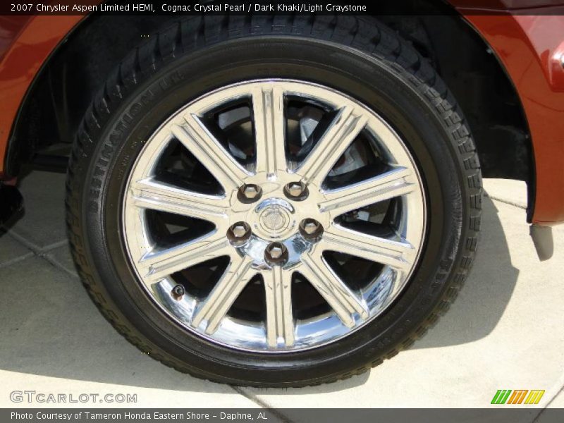 Cognac Crystal Pearl / Dark Khaki/Light Graystone 2007 Chrysler Aspen Limited HEMI