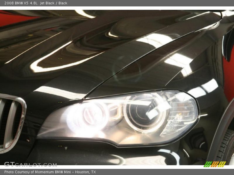 Jet Black / Black 2008 BMW X5 4.8i