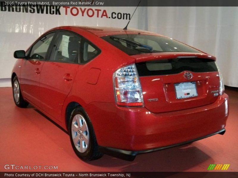 Barcelona Red Metallic / Gray 2006 Toyota Prius Hybrid