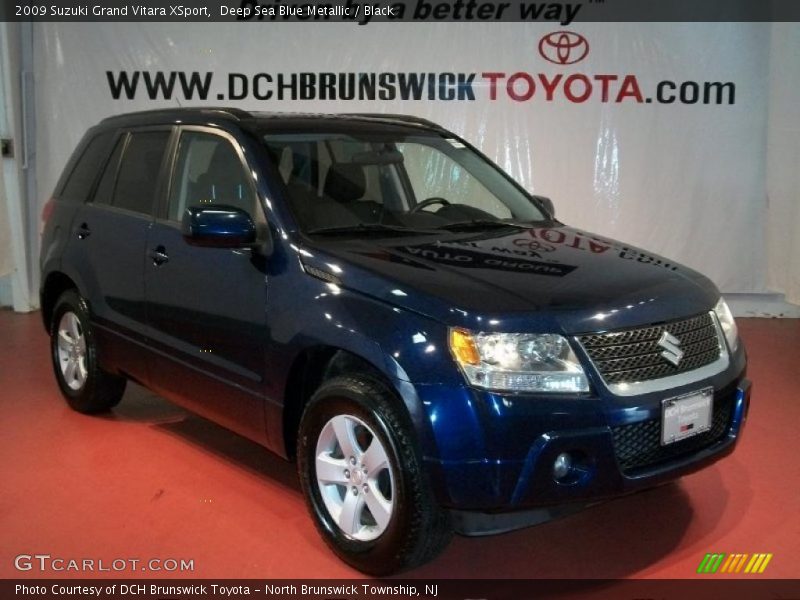 Deep Sea Blue Metallic / Black 2009 Suzuki Grand Vitara XSport