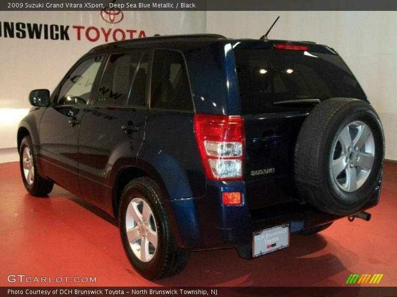 Deep Sea Blue Metallic / Black 2009 Suzuki Grand Vitara XSport