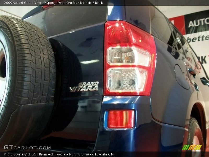 Deep Sea Blue Metallic / Black 2009 Suzuki Grand Vitara XSport