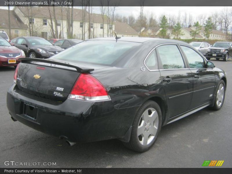 Black / Gray 2009 Chevrolet Impala SS