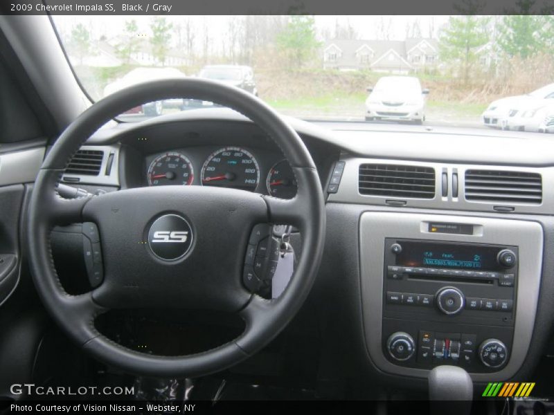 Black / Gray 2009 Chevrolet Impala SS