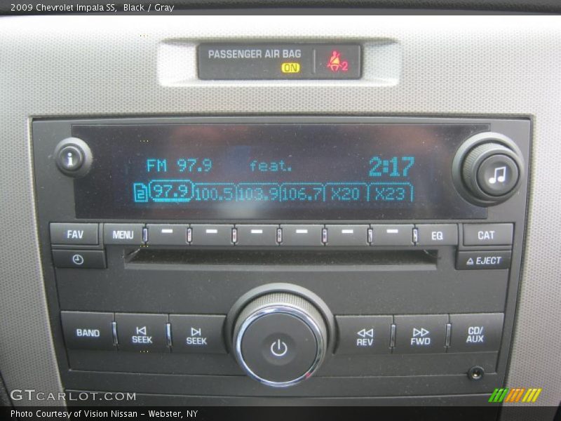 Black / Gray 2009 Chevrolet Impala SS