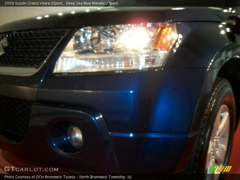 Deep Sea Blue Metallic / Black 2009 Suzuki Grand Vitara XSport