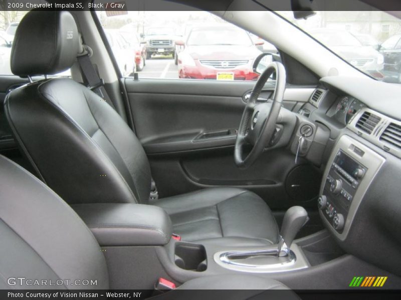 Black / Gray 2009 Chevrolet Impala SS