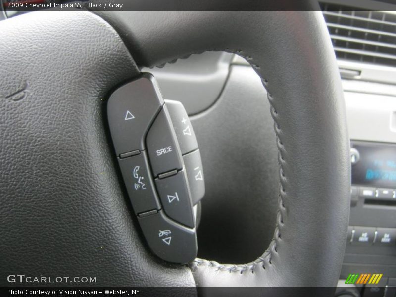 Black / Gray 2009 Chevrolet Impala SS