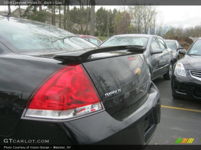 Black / Gray 2009 Chevrolet Impala SS