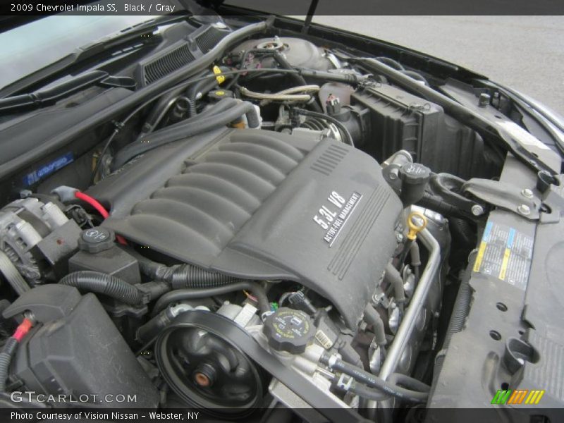 Black / Gray 2009 Chevrolet Impala SS