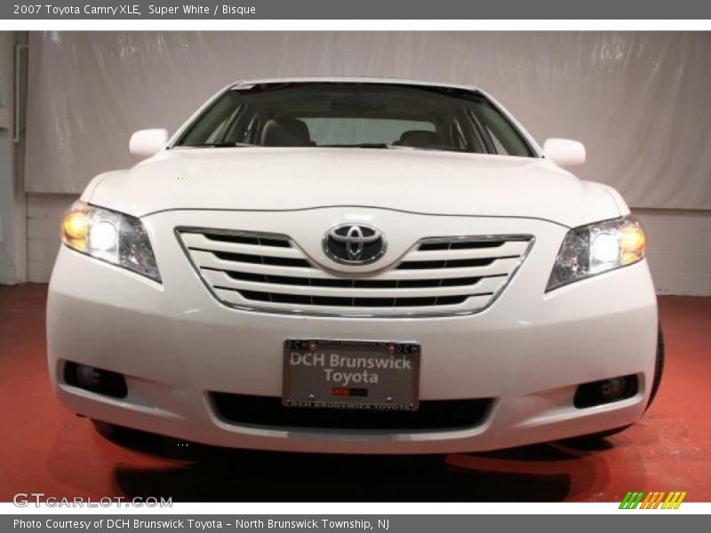 Super White / Bisque 2007 Toyota Camry XLE