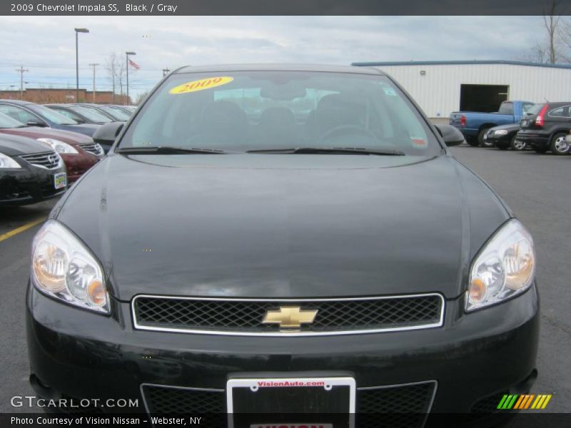 Black / Gray 2009 Chevrolet Impala SS