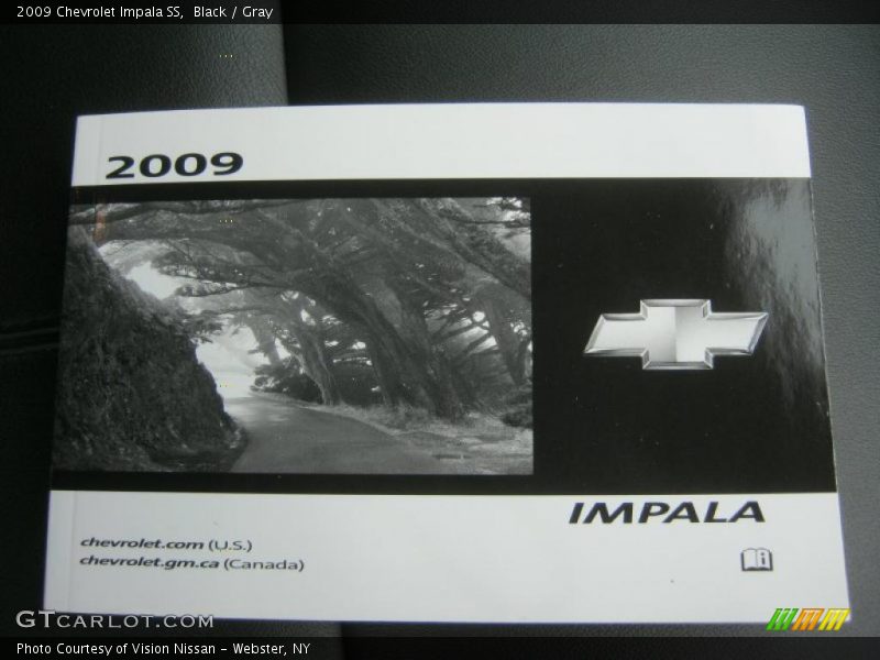 Black / Gray 2009 Chevrolet Impala SS