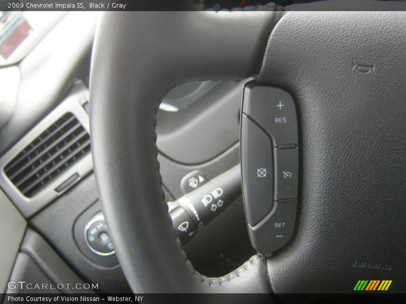 Black / Gray 2009 Chevrolet Impala SS