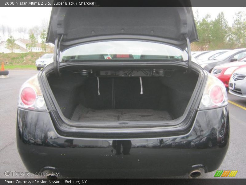 Super Black / Charcoal 2008 Nissan Altima 2.5 S
