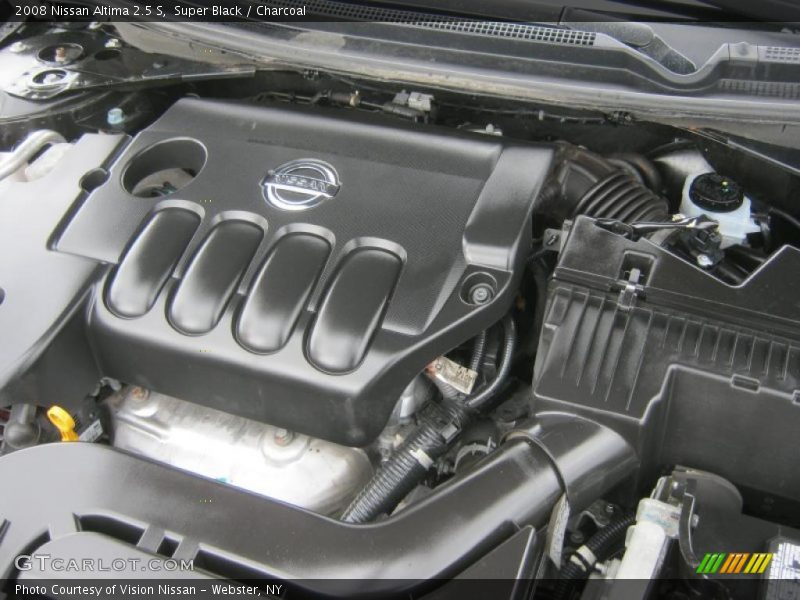 Super Black / Charcoal 2008 Nissan Altima 2.5 S