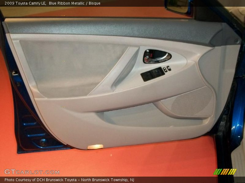 Blue Ribbon Metallic / Bisque 2009 Toyota Camry LE
